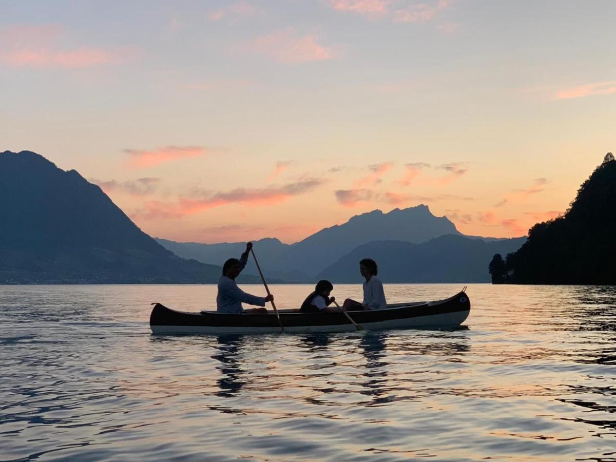 Ferienwohnungen Mit 4 Betten In Gersau Direkt Am Vierwaldstaettersee Exterior photo